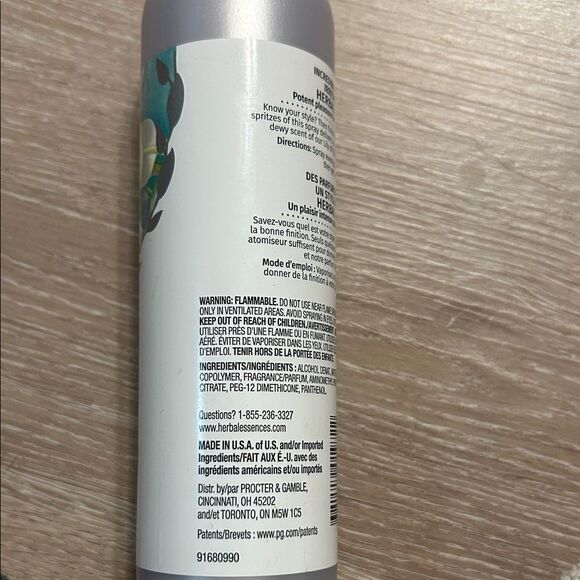 Herbal Essences Set Me Up Hold Me Softly Non-Aerosol Hairspray 8oz - Picture 4 of 7